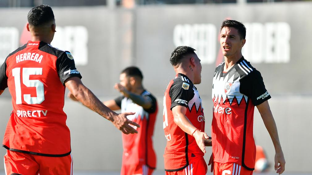 Copa LPF River goleó a Riestra y se afirma en la cima de la Zona A